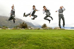 Queenstown New Zealand Wedding Groomsmen